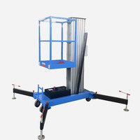 Mobiler Stabiler Kleiner Elektrischer Lift Langlebige Plattform-Hebebühne für Innenausbau Bau-Innenarbeitsplattform