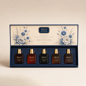 Caja de Embalaje Personalizada para Set de Perfumes, Caja para <span class=keywords><strong>5</strong></span> Botellas de Fragancia con Logotipo en Relieve, Caja Magnética para Perfumes, Cajas para Aceites Esenciales - Product Image 5