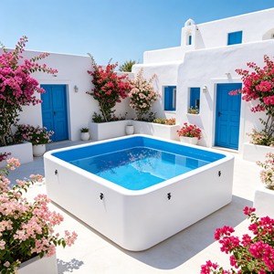 Piscina Inflable de PVC Plegable y Portátil de Tamaño Personalizado <span class=keywords><strong>para</strong></span> Adultos y Niños, Uso Familiar - Product Image 4