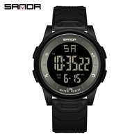 Reloj de Mujer SANDA 6107, Redondo, Retro, Digital, de Moda, Vintage, Gran Venta 2026