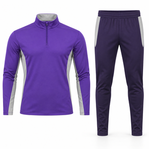 <span class=keywords><strong>Tuta</strong></span> da <span class=keywords><strong>Uomo</strong></span> Sportiva Traspirante Personalizzata ad Asciugatura Rapida Completo <span class=keywords><strong>Pantaloni</strong></span> e Felpa con Cappuccio Taglie Forti - Product Image 1