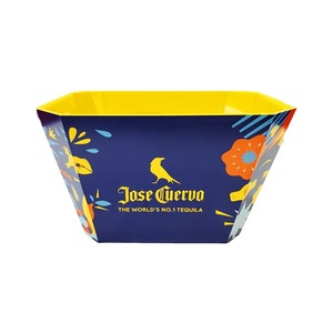 LED Luminous Tropical Floral Design 12L Portable Waterproof Party Ice <b>Bucket</b> with Custom Logo & Color Plastic - Product Image 1