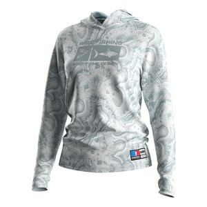 Camiseta con Protección Solar UPF 50+ de Secado Rápido con Logotipo Personalizado, Camiseta Impermeable UPF 50+ para Mujer, Sudadera con Capucha para Pesca - Product Image 1