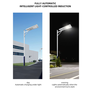 ไฟถนน LED คุณภาพสูง 80W แบบหล่อขึ้นรูปด้วยอะลูมิเนียม สำหรับใช้งานกลางแจ้ง พร้อมแผงโซลาร์เซลล์ในตัว สำหรับถนน รุ่น 348 แบบรวม 34 ดวง - Product Image 6