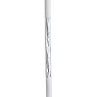 Cable USB de 8 Pines con Malla de Protección de 1m (3 pies) Blanco para Carga y Sincronización de Datos de Alta Velocidad, Precio de Fábrica al por Mayor, Lote de 100 Unidades