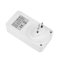 SINO TIMER TM519 Global Timer Socket - 6 Steckertypen EU/US/UK/IL/BR/IT, 16A 230V, Big LCD Display Socket Time Switch
