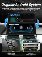 Autoradio Android 14 12,3 pouces Qualcomm 668S pour BMW X5 X6 E70 E71 CIC 2010-2013 Lecteur multimédia Carplay Vidéo DSP GPS Stéréo