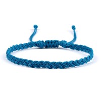 Nouveau bracelet bohème coloré tressé à la main pour la plage et le surf, polyvalent et ajustable