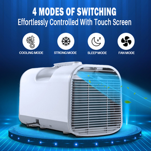 เครื่องปรับอากาศแบบพกพา 220v สำหรับเดินทางกลางแจ้ง เครื่องปรับอากาศขนาดเล็กแบบพกพาสำหรับเต็นท์ สีขาว สำหรับตั้งแคมป์ - Product Image 4