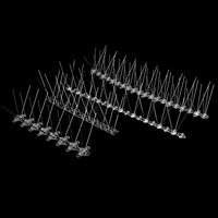 Picots anti-oiseaux en acier inoxydable pour le contrôle des nuisibles et la dissuasion des pigeons