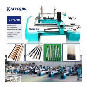 고정밀 자동 먹이 당구 수영장 큐 cnc 가구 다리 수영장 큐 나무 공예 나무 목공 선반 기계