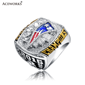 Custom Made Quality Classic <b>Cluster</b> Champion Ring Rose Gold Plated Alloy - Product Image 4