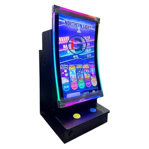 Macchina Completa a Prezzo di Fabbrica, Schermo Curvo Touch da 24-27 Pollici in Acciaio Inox, Gioco di Intrattenimento <span class=keywords><strong>con</strong></span> <span class=keywords><strong>Batteria</strong></span> Ricaricabile per Gaming - Product Image 4