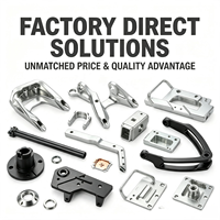 Forgage à l'état compressé avec usinage CNC pour pièces de moto et industrielles, finition polie et sablée, fabrication OEM