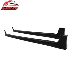 Fits for Toyota Corolla sedan only 2014-2019 Type S Side Skirts Black - Product Image 1