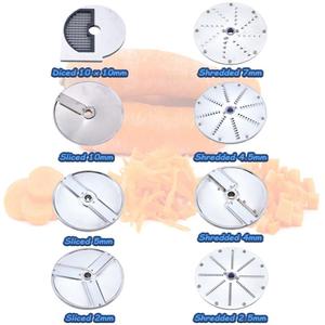 Precio de fábrica 2-10mm Tamaño de corte Cortador de verduras eléctrico automático comercial 8 en <span class=keywords><strong>1</strong></span> Picador de verduras - Product Image 2