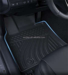 ชุดพรมปูพื้นรถยนต์แบบเต็มคัน 5D กันน้ำทุกสภาพอากาศ ผลิตจากวัสดุ TPE สำหรับรถยนต์โตโยต้า ยาริส แฮทช์แบ็ค ปี 2020-2025 รุ่นเม็กซิกัน - Product Image 4