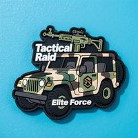 Fabrication de patchs en caoutchouc personnalisés, logos en PVC personnalisés, patchs en PVC, patchs en caoutchouc souple 3D personnalisés, badges