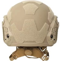 Casque tactique SF de quatrième génération avec suspension Wendy colorée personnalisée en Kevlar Aramide PE, rembourrage rapide SF
