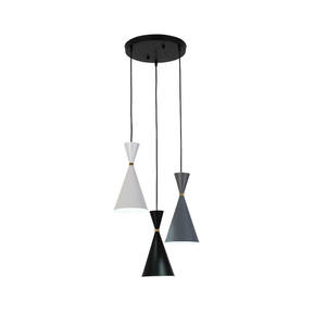 Moderno 40W E27 3-lampada luce <span class=keywords><strong>a</strong></span> <span class=keywords><strong>sospensione</strong></span> in alluminio rotonda decorativa <span class=keywords><strong>a</strong></span> LED <span class=keywords><strong>sospensione</strong></span> lampadario per casa Hotel per <span class=keywords><strong>soggiorno</strong></span> - Product Image 2