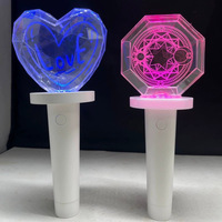 Nuevo Diseño, Lámpara de Mano con 15 Colores, Barra Luminosa, Luz para Conciertos y Eventos, Barra Acrílica para Animar en Conciertos, Barra Luminosa