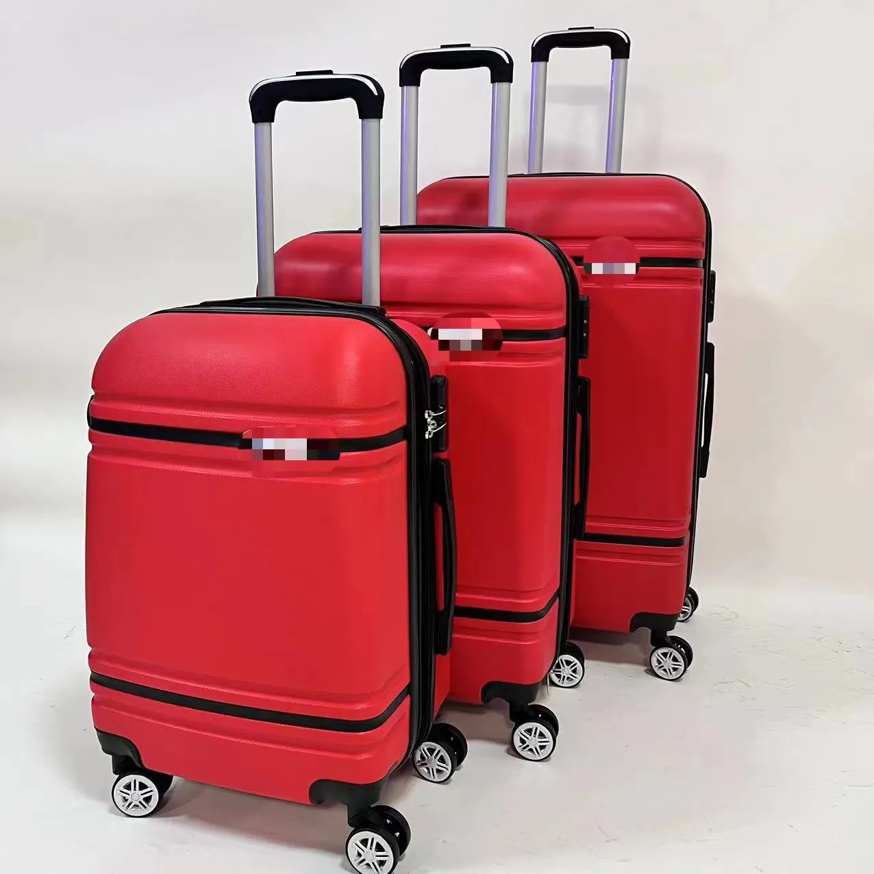 Valise De 3 Stuks Pak Case Tassen Hardside Bagage Sets 2023 Groothandel Nieuwe Trolley Reizen Abs Koffer