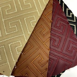 Cuero de PVC Acolchado y Bordado con <span class=keywords><strong>Esponja</strong></span> para Tapicería de Interiores de Automóviles y Decoración de Hoteles, <span class=keywords><strong>Precio</strong></span> de Fábrica - Product Image 6