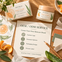 Crème Visage Coréenne Éclaircissante et Hydratante à la Vitamine C et à l'Acide Hyaluronique pour un Éclat Quotidien – Soin OEM Marque Privée