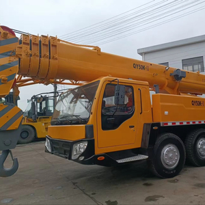 Grue d'occasion QY50K-2 50 tonnes Shanghai QY QAY XCA XCT en bon état à prix réduit - Vente chaude - Product Image 1