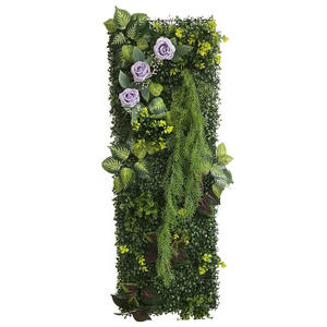 Plantes artificielles suspendues au mur Plantes artificielles grimpantes Mur d'herbe verte pour la décoration intérieure - Product Image 1