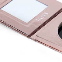 Firstsail-venta al por mayor de etiqueta privada, paleta de papel para sombra de ojos magnética, de cartón, con espejo vacío, 36mm