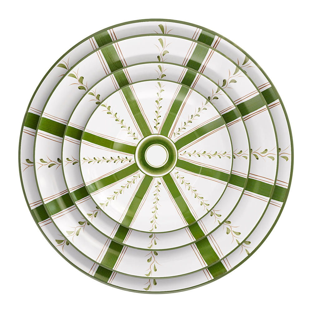 Green Four-piece set