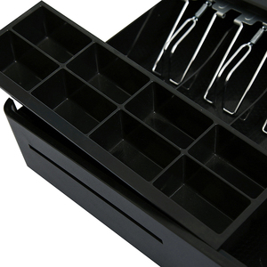 Mini caja registradora electrónica de 13 ", caja de dinero metálica Pos Rj11/12V para sistemas Pos para restaurantes - Product Image 5