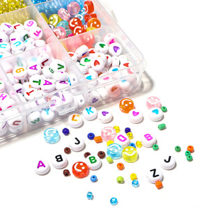 DIY Seed Beads 28-Compartment Box <b>Set</b> Solid Color Enameled Glass Beads For Jewelry Making Bracelets Necklaces Accessories - Product Image 2