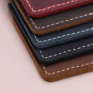 Modern Genuine Leather <b>Bookmark</b> 5 Colors Embossed Design Portable Promotional <b>Gift</b> for Events Weddings & Birthdays - Product Image 4
