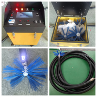 Équipement de nettoyage de conduits de climatisation centrale commerciale, Machine à arbre Flexible de Ventilation et de poussière
