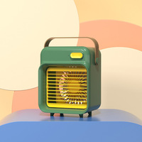 Refroidisseur d'air électronique portable populaire de l'été Ventilateur de refroidissement à chargement USB Compagnon de bureau Mini climatiseur