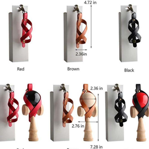 מחזיק צעצוע pu <span class=keywords><strong>kendama</strong></span> נייד צעצועי הצמד הגנה על Janpan צלב עור צלב מחזיק <span class=keywords><strong>kendama</strong></span> - Product Image 2
