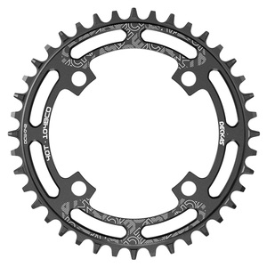 DECKAS rond ovale 104BCD 40/42/44/46/48/50/52T plateau de vélo de montagne <span class=keywords><strong>vtt</strong></span> vélo pour Shimano 8-12S pédalier <span class=keywords><strong>couronne</strong></span> en aluminium - Product Image 2