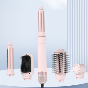 Nouvelle tendance, ensemble de coiffage 5 en 1, <span class=keywords><strong>brosse</strong></span> sèche-cheveux, best-seller, séchage, lissage, bouclage, sèche-cheveux en une seule étape, <span class=keywords><strong>brosse</strong></span> à air - Product Image 1