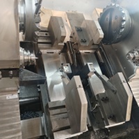 CNC 1520 Rijit Düz Yataklı Ağır Hizmet Tipi Mil İşleme Uç Yüzey Frezeleme Merkezi Delik Delme Kombine Takım FANUC Kontrol 4 CE