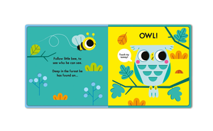 Libro sonoro con sensore tattile con copertina rigida per l'apprendimento precoce seguimi vedere <span class=keywords><strong>libri</strong></span> educativi sensoriali per la stampa Offset per bambini - Product Image 2