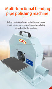 Máquina de Esmerilado de Sobremesa para Codos Pulidora Automática <span class=keywords><strong>Lijadora</strong></span> de Banda para Codos Equipo de Esmerilado para Tubos Cilíndricos y Cuadrados - Product Image 5