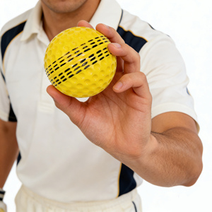 Nuova Palla da Cricket da 9 Pollici e 5 Once, Palla con Goffrature per Allenamento all'Aperto, Palle con Goffrature per Macchine Lanciapalle - Product Image 4