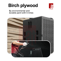 Subwoofer passif professionnel 1600W à double haut-parleur de 18 pouces, très vendu, pour les performances de DJ professionnelles sur scène, les événements en plein air et en intérieur