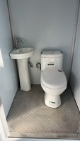 Fabricant chinois de toilettes préfabriquées d'extérieur, toilettes portables, latrine temporaire pour le camping, les événements publics