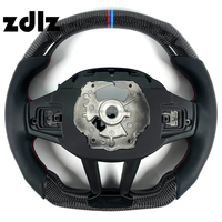 Volant personnalisé en fibre de carbone pour BMW G20 G21 G22 G23 G26 G80 G30 G87 F10 F11 F15 F18 E92 E93 Accessoires de voiture