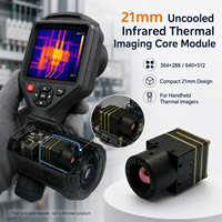 Modul Inti Kamera Pencitraan Termal VOx Tanpa Pendingin 21mm 640x512 384x288 USB MIPI untuk Kamera Termal Genggam