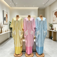 Robe Abaya Africaine Grande Taille Imprimée Kaftan Longue Maxi Ample pour Femme Musulmane – Vêtement Islamique Quotidien