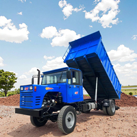 Camion à benne basculante électrique à quatre roues Camion cargo agricole à grande charge Dumper 5000kg Camion à moteur électrique